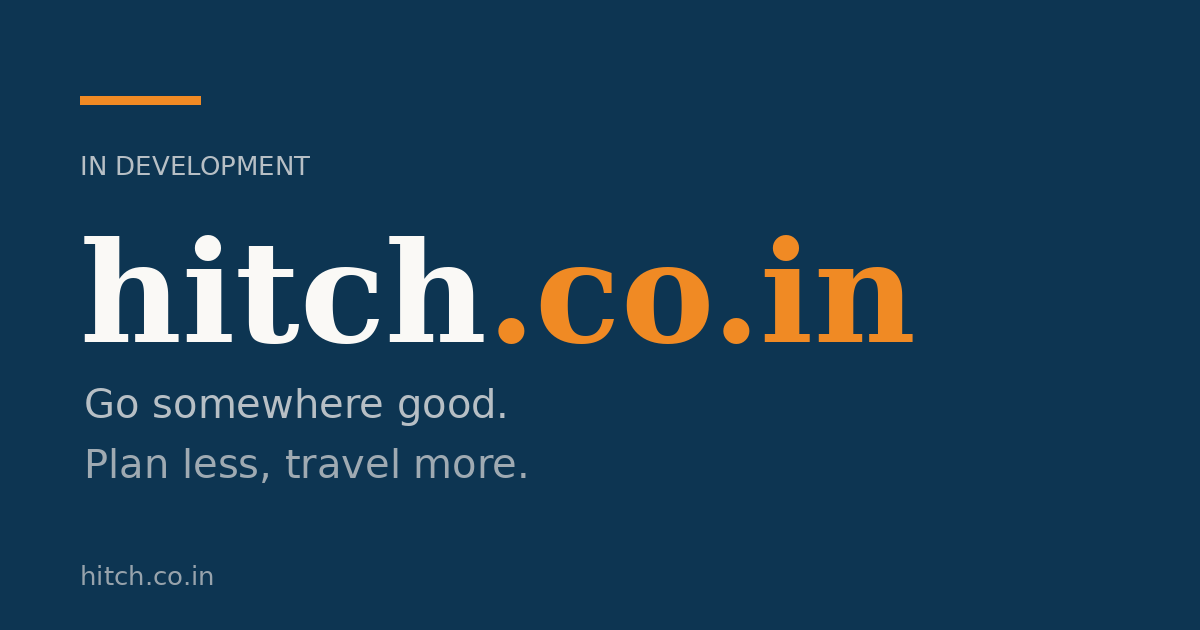 Link preview image for hitch.co.in